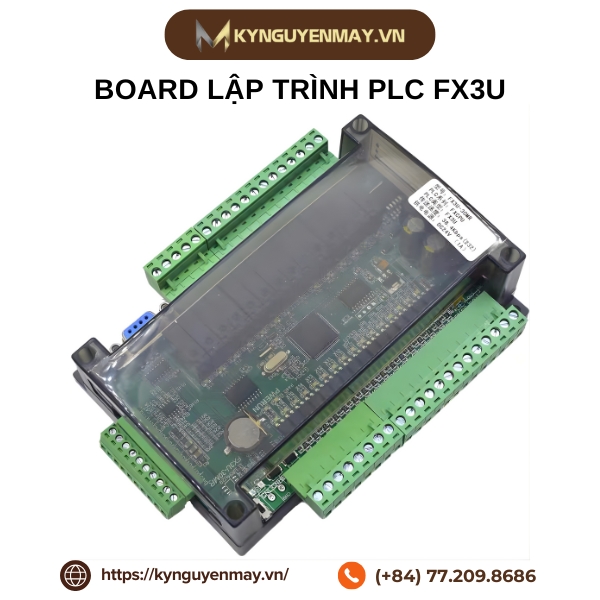 Board lập trình PLC FX3U-14MT, FX3U-14MR, FX3U-24MT, FX3U-24MR, FX3U-30MR, FX3U-32MT, FX3U-48MR, FX3U-48MT