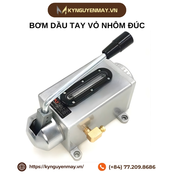 Bơm dầu tay vỏ nhôm đúc