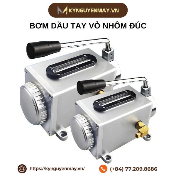 Bơm dầu tay vỏ nhôm đúc