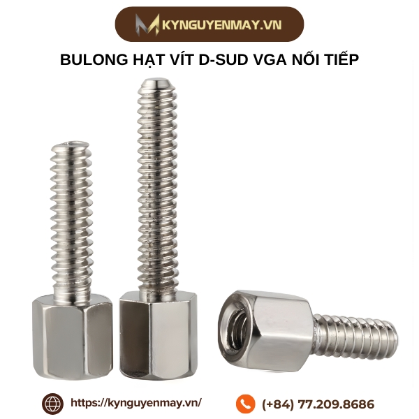 Bulong hạt vít D-Sub VGA nối tiếp