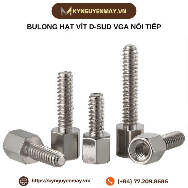 Bulong hạt vít D-Sub VGA nối tiếp