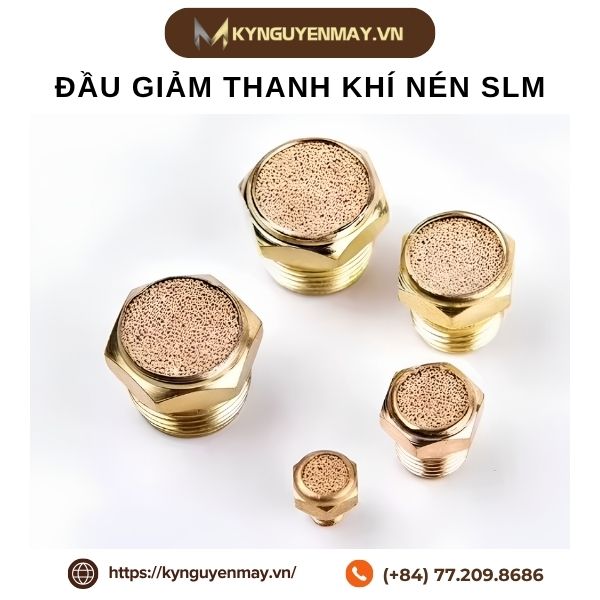 Đầu giảm thanh khí nén SLM
