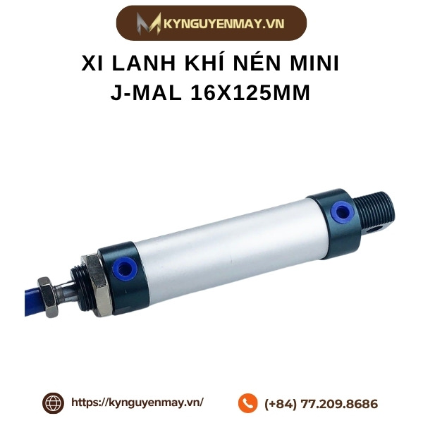 Xi lanh khí nén mini J-MAL 16x125mm