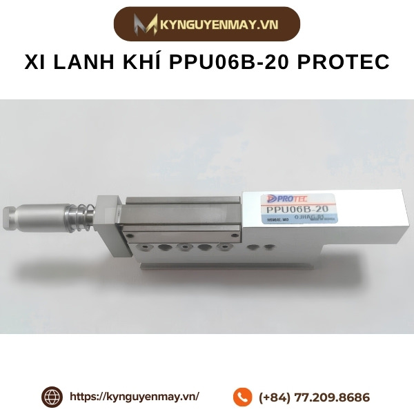 Xi lanh khí PPU06B-20 PROTEC