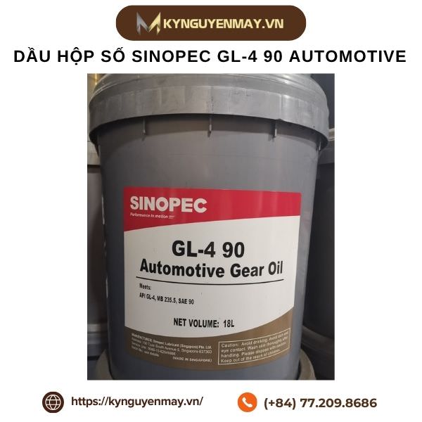 Dầu hộp số SINOPEC GL-4 90 Automotive