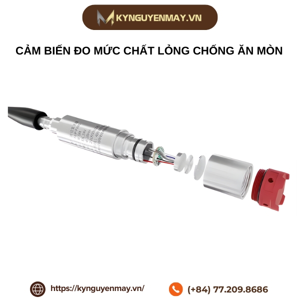 Cảm biến đo mức chất lỏng chống ăn mòn