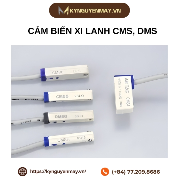 Cảm biến xi lanh CMSG, CMSH, CMSJ, CMSE, DMSG, DMSH, DMSJ, DMSE