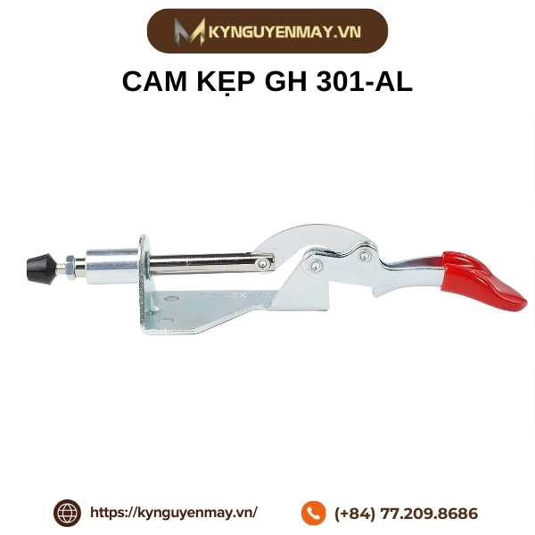 Cam kẹp GH 301-AL - Kẹp đẩy ngang