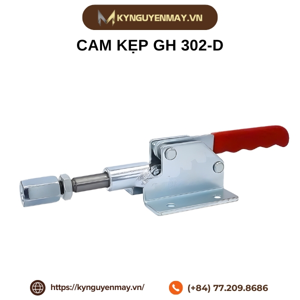 Cam kẹp GH 302-D - Kẹp đẩy ngang