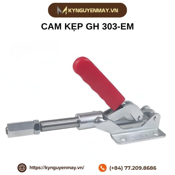 Cam kẹp GH 303-EM - Kẹp đẩy ngang