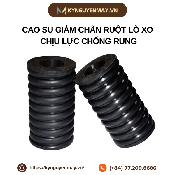 Cao su giảm chấn ruột lò xo chịu lực chống rung