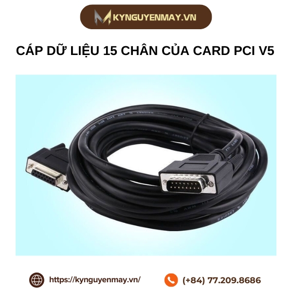 Cáp dữ liệu 15 chân của card PCI V5