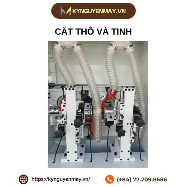 Máy dán cạnh 8 chức năng SOSN 450DJ