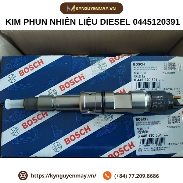 Kim phun nhiên liệu Diesel 0445120391