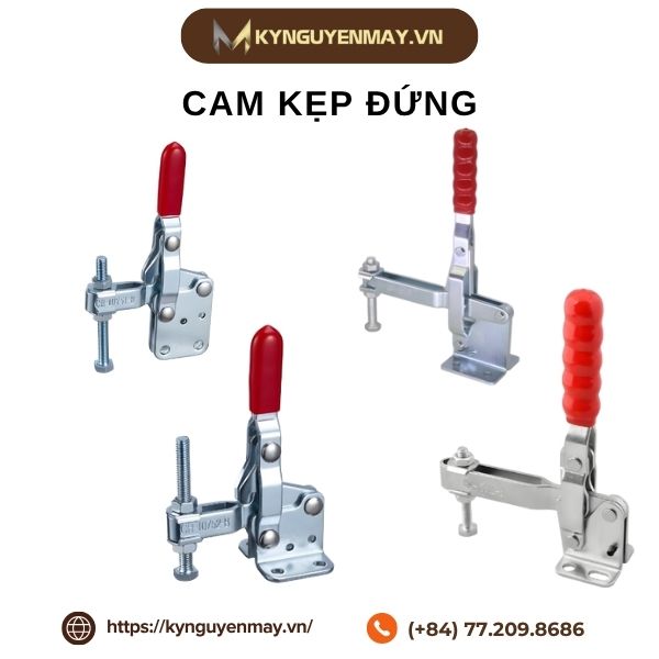 Cam kẹp đứng