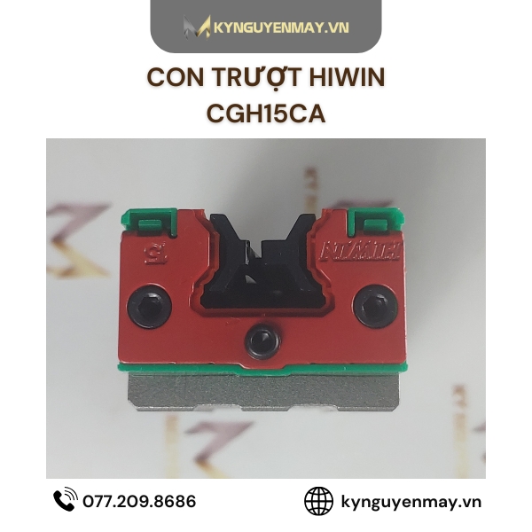 Con trượt HIWIN CGH | CGH15CA, CGH20CA, CGH25CA, CGH30CA, CGH35CA, CGH45CA
