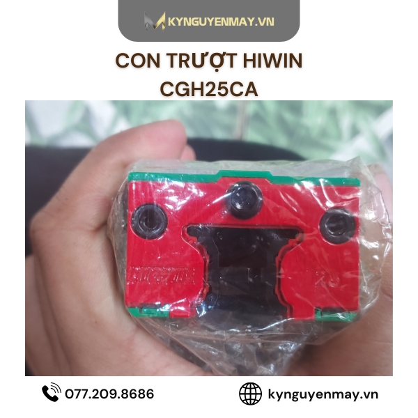 Con trượt HIWIN CGH | CGH15CA, CGH20CA, CGH25CA, CGH30CA, CGH35CA, CGH45CA