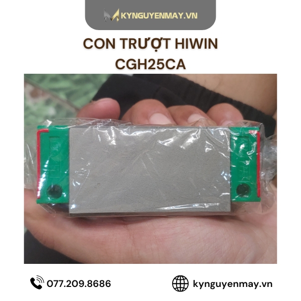 Con trượt HIWIN CGH | CGH15CA, CGH20CA, CGH25CA, CGH30CA, CGH35CA, CGH45CA