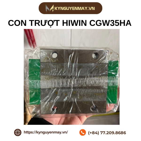 Con trượt HIWIN CGW-HA | CGW20HA, CGW25HA, CGW30HA, CGW35HA, CGW45HA