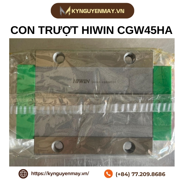 Con trượt HIWIN CGW-HA | CGW20HA, CGW25HA, CGW30HA, CGW35HA, CGW45HA