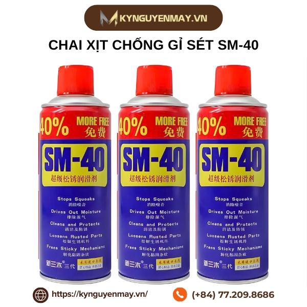 Chai xịt chống gỉ sét SM-40