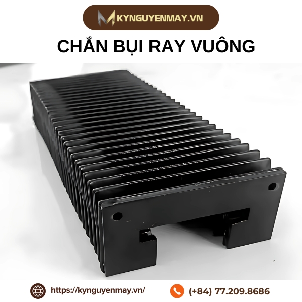 Chắn bụi ray vuông CB15, CB20, CB25, CB30, CB35, CB45