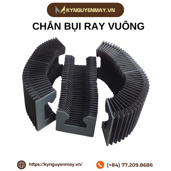 Chắn bụi ray vuông CB15, CB20, CB25, CB30, CB35, CB45
