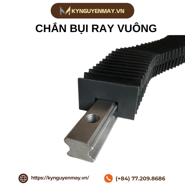 Chắn bụi ray vuông CB15, CB20, CB25, CB30, CB35, CB45