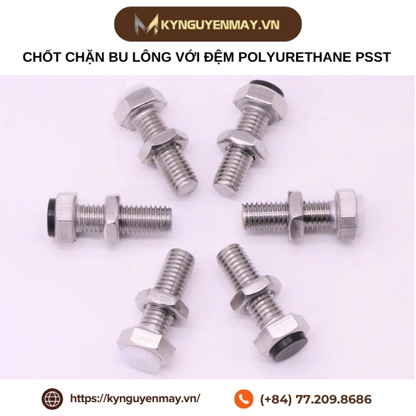 Chốt chặn bu lông với đệm polyurethane PSST