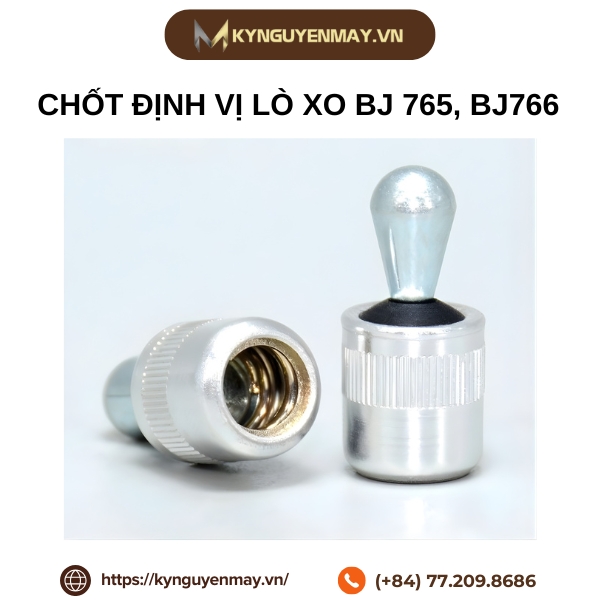 Chốt định vị lò xo BJ 765, BJ766