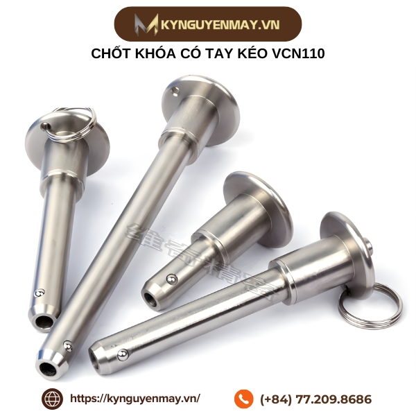 Chốt khóa có tay kéo VCN110
