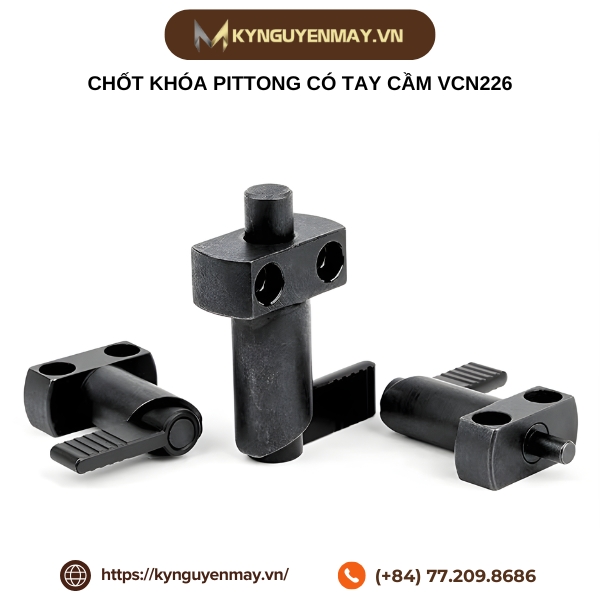Chốt khóa pittong có tay cầm VCN226
