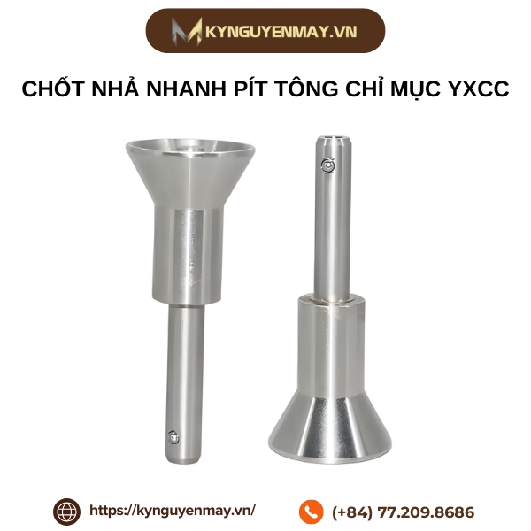 Chốt nhả nhanh pít tông chỉ mục YXCC