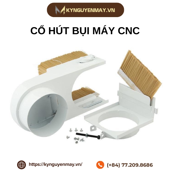 Cổ hút bụi máy CNC
