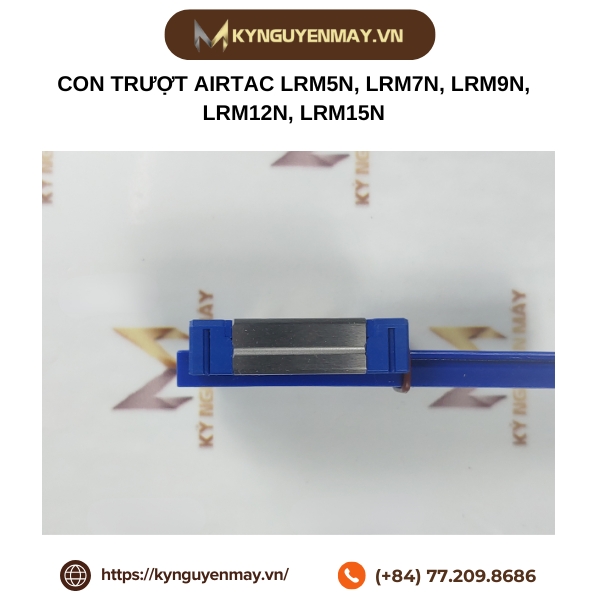 Con trượt AIRTAC LRM5N, LRM7N, LRM9N, LRM12N, LRM15N