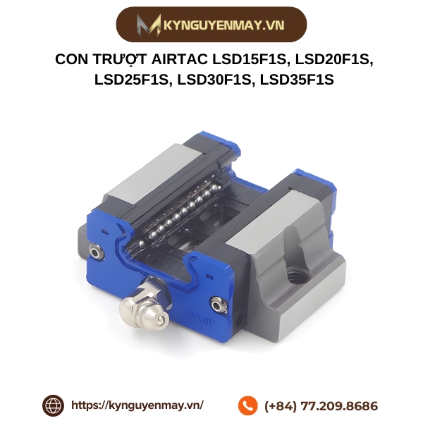 Con trượt AIRTAC LSD15F1S, LSD20F1S, LSD25F1S, LSD30F1S, LSD35F1S