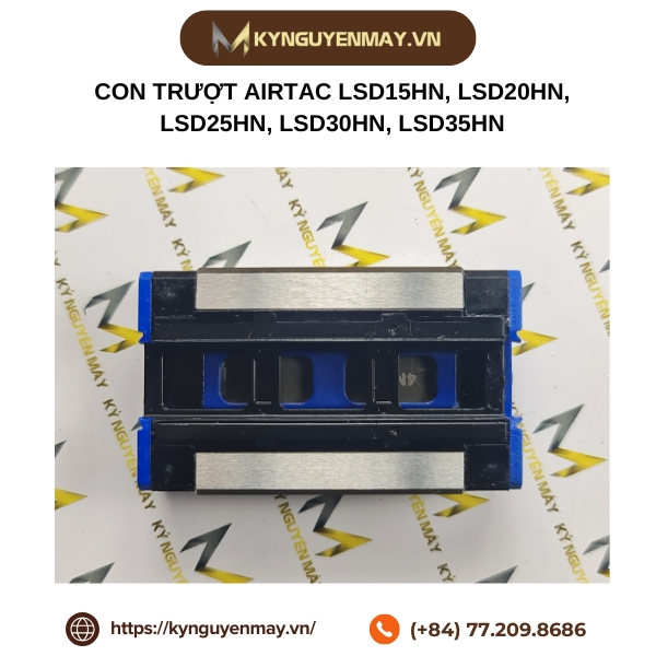 Con trượt AIRTAC LSD15HN, LSD20HN, LSD25HN, LSD30HN, LSD35HN