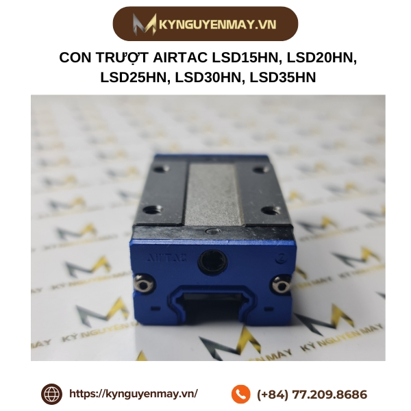 Con trượt AIRTAC LSD15HN, LSD20HN, LSD25HN, LSD30HN, LSD35HN