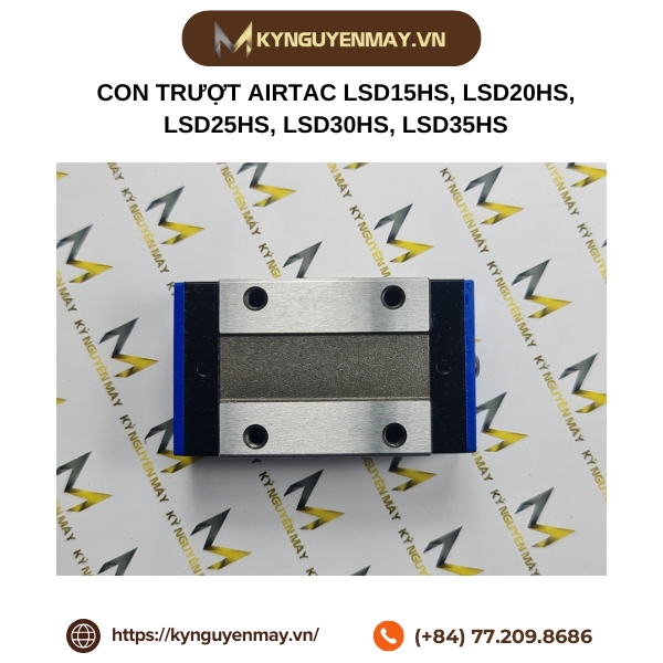 Con trượt AIRTAC LSD15HS, LSD20HS, LSD25HS, LSD30HS, LSD35HS