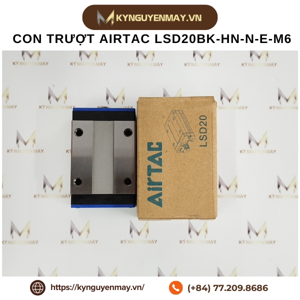 Con trượt AIRTAC LSD15HN, LSD20HN, LSD25HN, LSD30HN, LSD35HN