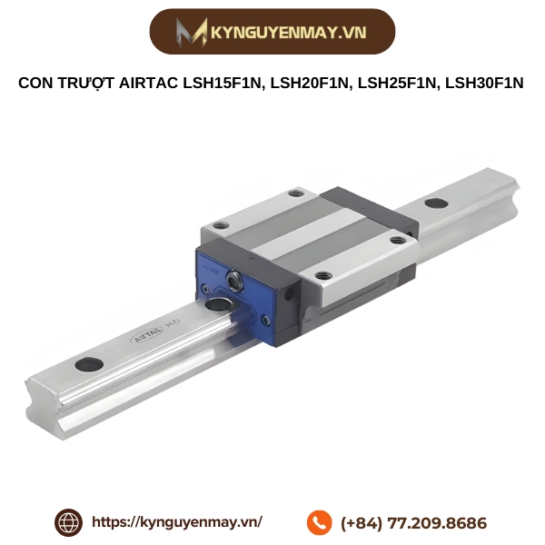 Con trượt AIRTAC LSH15F1N, LSH20F1N, LSH25F1N, LSH30F1N