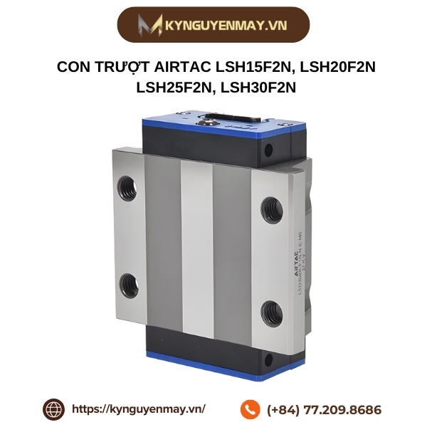 Con trượt AIRTAC LSH15F2N, LSH20F2N, LSH25F2N, LSH30F2N