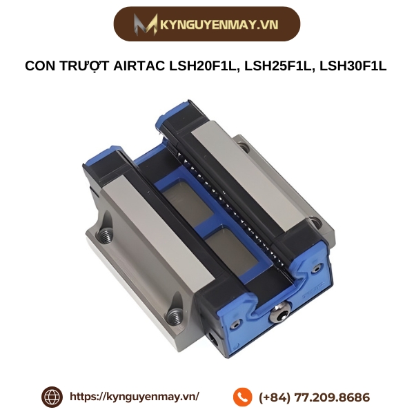 Con trượt AIRTAC LSH20F1L, LSH25F1L, LSH30F1L
