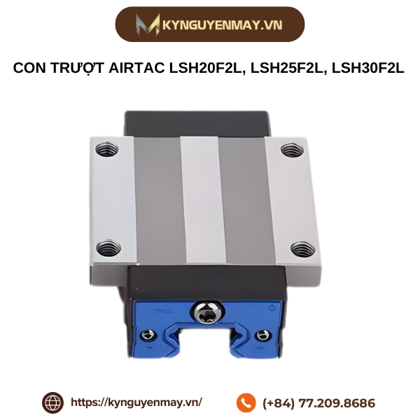Con trượt AIRTAC LSH20F2L, LSH25F2L, LSH30F2L