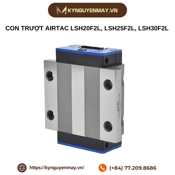 Con trượt AIRTAC LSH20F2L, LSH25F2L, LSH30F2L