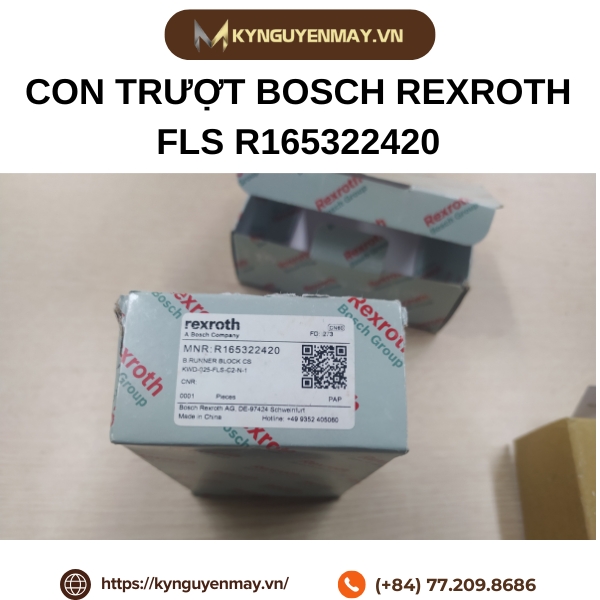 Con trượt BOSCH REXROTH FLS R165322420