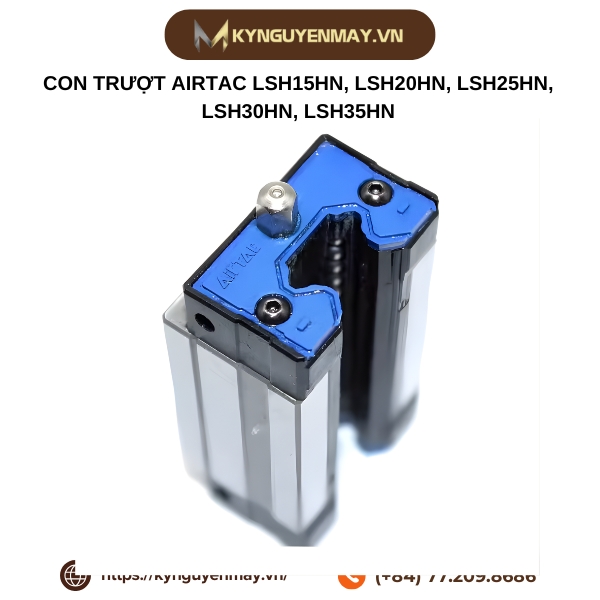 Con trượt AIRTAC LSH15HN, LSH20HN, LSH25HN, LSH30HN, LSH35HN