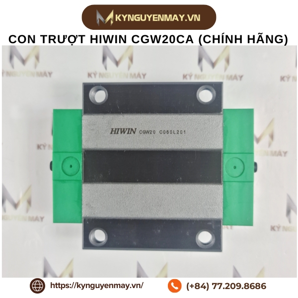 Con trượt HIWIN CGW-CA | CGW15CA, CGW20CA, CGW25CA, CGW35CA, CGW45CA