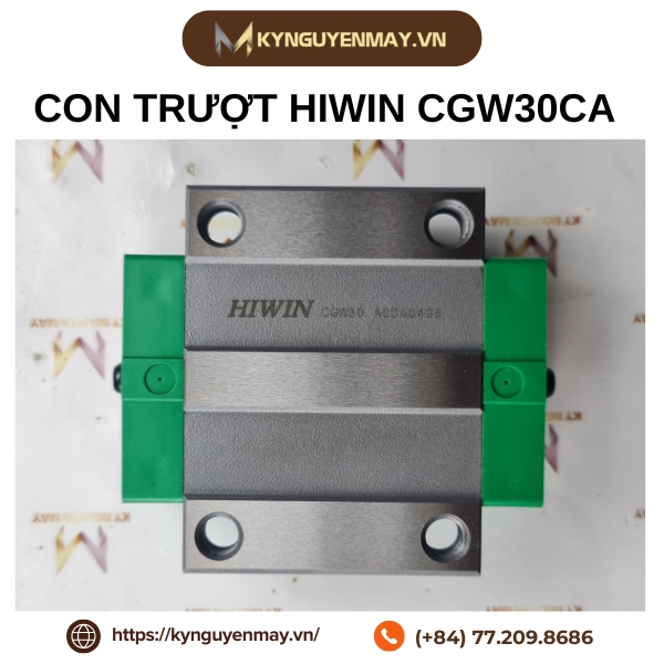 Con trượt HIWIN CGW-CA | CGW15CA, CGW20CA, CGW25CA, CGW35CA, CGW45CA