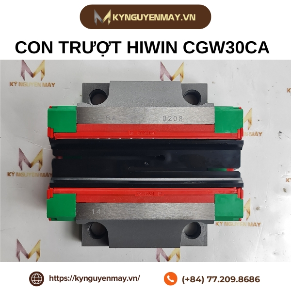 Con trượt HIWIN CGW-CA | CGW15CA, CGW20CA, CGW25CA, CGW35CA, CGW45CA